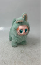 Load image into Gallery viewer, Mint Green Ququ Labubu Dog Electric Walking Vinyl Face Plush Toy