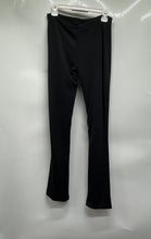 Load image into Gallery viewer, Maniere De Voir Womens Black Eyelet Compression Leggings Pants Size 10