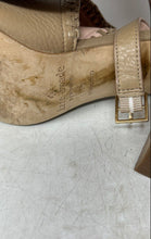 Load image into Gallery viewer, Kate Spade New York Womens Orlene Nude Open Toe Slingback Heels Size 9M