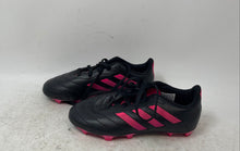 Load image into Gallery viewer, Adidas Unisex Kids Goletto VIII FG GX6907 Black Pink Soccer Cleats Size 13.5K