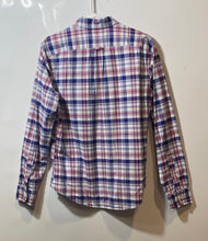 Load image into Gallery viewer, Banana Republic Mens Multicolor Plaid Cotton Long Sleeve Button-Up Shirt Size S