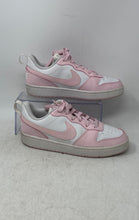 Load image into Gallery viewer, Nike Kids Court Borough Low Recraft DV5456-105 White Pink Sneaker Shoes Size 6Y