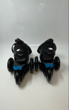 Load image into Gallery viewer, Cardiff Skate Co. Unisex Model S2 Black Adjustable Roller Skates Size Large