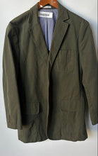 Load image into Gallery viewer, Arturo Calle Mens Green Long Sleeve Notch Lapel Single-Breasted Blazer Size L