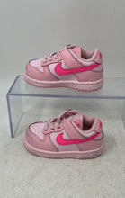 Load image into Gallery viewer, Nike Kids Dunk Low DH9761-600 Pink Low Top Slip-On Sneaker Shoes Size 5C