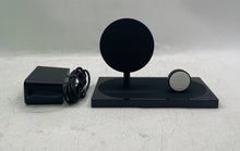 Load image into Gallery viewer, Belkin Boost Up Black Wireless Charging Dock For iPhone And Apple Watch With Box