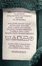 Load image into Gallery viewer, Loft Womens Green Flat Front Pockets Flared Leg Chino Pants Size 2