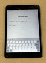 Load image into Gallery viewer, Apple iPad Mini 2 Gray iOS Tablet Model A1489 Powers On For Parts