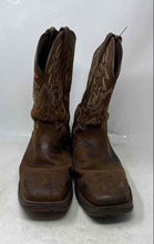 Load image into Gallery viewer, Rebel By Durango Mens Dark Brown Leather Pull-On Western Boots Size 11.5 EE