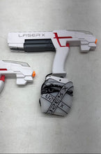 Load image into Gallery viewer, Laser X White Gaming Blasters Laser Tag Lot Of 2 Pieces Not Tested
