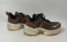 Load image into Gallery viewer, Michael Kors Womens Multicolor Signature Print Lace-Up Sneaker Shoes Size 8M