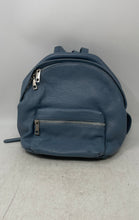 Load image into Gallery viewer, Genuine Leather Womens Light Blue Adjustable Strap Mini Backpack