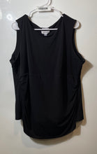 Load image into Gallery viewer, Calvin Klein Womens Black Sleeveless Crew Neck Pullover Tank Top Size 1X