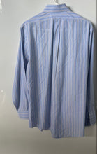 Load image into Gallery viewer, Brooks Brothers Mens Multicolor Striped Cotton Regent Fit Dress Shirt Sz 15.5-33