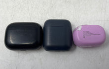 Load image into Gallery viewer, Lot Of 3 Pcs Assorted Mixed Earbuds With Charging Case Pre-Owned Not Tested