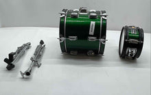 Load image into Gallery viewer, DeRosa Green Percussion Musical Instrument Beginner Junior Drum Set