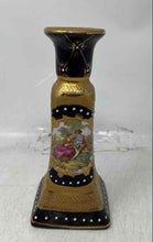 Load image into Gallery viewer, Limoges Style Courting Couple Scene Decorative Collectible Porcelain Candelabra