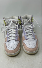 Load image into Gallery viewer, Nike Womens Dunk High DD1869-108 White Green Pink And Yellow Sneakers Shoes Sz 8