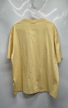 Load image into Gallery viewer, Calvin Klein Mens Yellow Cotton Short Sleeve Crew Neck Pullover T-Shirt Size L