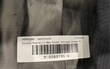 Load image into Gallery viewer, Banana Republic Mens Black Pinstripe Pockets Three-Button Blazer Jacket Size 40R
