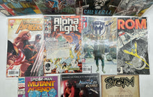 Load image into Gallery viewer, Assorted Punisher Alpha Flight Silver Sable Rom 11 Pcs Mixed Comic Magazines