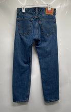Load image into Gallery viewer, Levi's Mens Blue 505 Medium Wash Denim Straight Leg Jeans Size 30/30