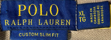 Load image into Gallery viewer, Polo Ralph Lauren Mens Brown Cotton Custom Slim Fit Polo Shirt Size XL