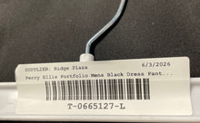 Load image into Gallery viewer, Perry Ellis Portfolio Mens Black Slash Pockets Slim Fit Dress Pants Size 30X30