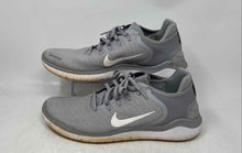 Load image into Gallery viewer, Nike Mens Free RN 2018 942836-003 White Gray Lace-Up Sneakers Shoes Size 12