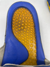 Load image into Gallery viewer, Authentic Nike Mens Air Jordan Hydro 5 Retro Blue Slide Sandals Size 11 Damaged