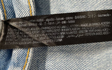 Load image into Gallery viewer, Zara Womens Blue Denim Medium Wash Pockets Straight Leg Jeans Size 34