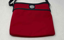 Load image into Gallery viewer, Tommy Hilfiger Womens Red Navy Outer Pocket Adjustable Strap Crossbody Bag