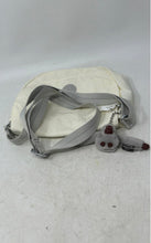 Load image into Gallery viewer, Kipling Womens White Adjustable Strap Flap Crossbody Bag With Monkey Keychain