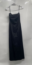 Load image into Gallery viewer, Express Womens Black Strapless Beaded Back Zip Evening Maxi Prom Dress Size 1/2