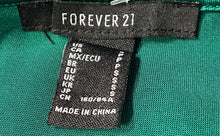 Load image into Gallery viewer, Forever 21 Womens Green Sleeveless Side Slit Pullover Sheath Dress Size S