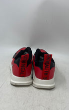 Load image into Gallery viewer, Xidiso Mens White Red Black Lace-Up Low Top Running Shoes Size 8.5