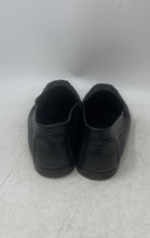 Load image into Gallery viewer, Stuart Weitzman Mens Black Leather Slip-On Moc Toe Loafer Shoes Size 9 M