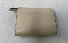 Load image into Gallery viewer, Kate Spade New York Womens Nicola Beige Card Slots Twistlock Trifold Wallet