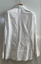 Load image into Gallery viewer, Authentic John Varvatos Mens White Modern Fit Long Sleeve Dress Shirt Size 17.5R