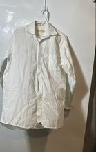 Load image into Gallery viewer, Michael Kors Mens White Long Sleeve Spread Collar Dress Shirt Size 15.5