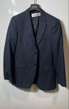 Load image into Gallery viewer, Tommy Hilfiger Mens Dark Blue Long Sleeve Notch Lapel Two-Button Blazer Size 38R