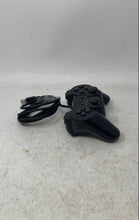 Load image into Gallery viewer, Unbranded Black Wired USB Portable Plastic Video Game Controller Not Tested