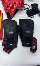 Load image into Gallery viewer, Macho Martial Arts Sparring Gear Helmet Sports Training Equipment Set