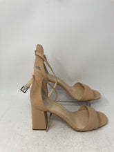 Load image into Gallery viewer, Vince Camuto Womens Brown Open Toe Block Heel Ankle Strappy Sandal Size 11 M