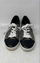 Load image into Gallery viewer, Michael Kors Womens City Gray & Black Signature Print Sneaker Shoes Size 6M