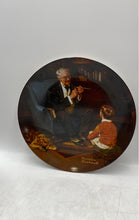 Load image into Gallery viewer, Set Of 2 Norman Rockwell Edwin M. Knowles Porcelain Collector Plates