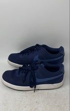 Load image into Gallery viewer, Nike Mens Court Vision Low Blue Leather Lace-Up Sneaker Shoes Size 8