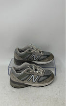Load image into Gallery viewer, New Balance Kids 990 V5 IC990GL5 Gray Low Top Lace-Up Sneaker Shoes 8.5M