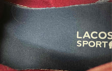 Load image into Gallery viewer, Lacoste Mens Marcel Chunky TC LIN White Red Lace-Up Sneaker Shoes Size 9