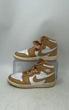 Load image into Gallery viewer, Nike Kids Air Jordan 1 Retro High White Beige Sneaker Shoes Size 1Y No Insole